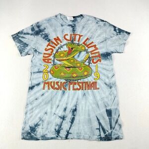 Colortone T-Shirt Mens Size S Gray 2019 Music Festival Short Sleeve Crew‎ Neck